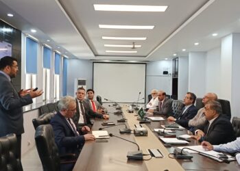 Leghari meets Oracle delegation