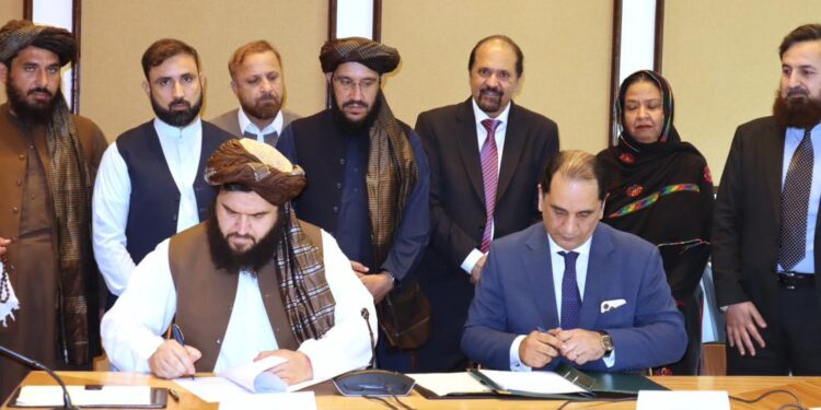 Pakistan Afghanistan ink PTA