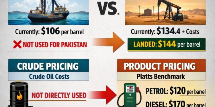 Brent price swings have little relevance to Pakistan’s fuel pricing